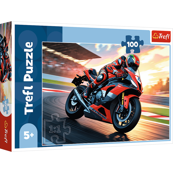 Trefl 100 hurtig motorcykel puslespil