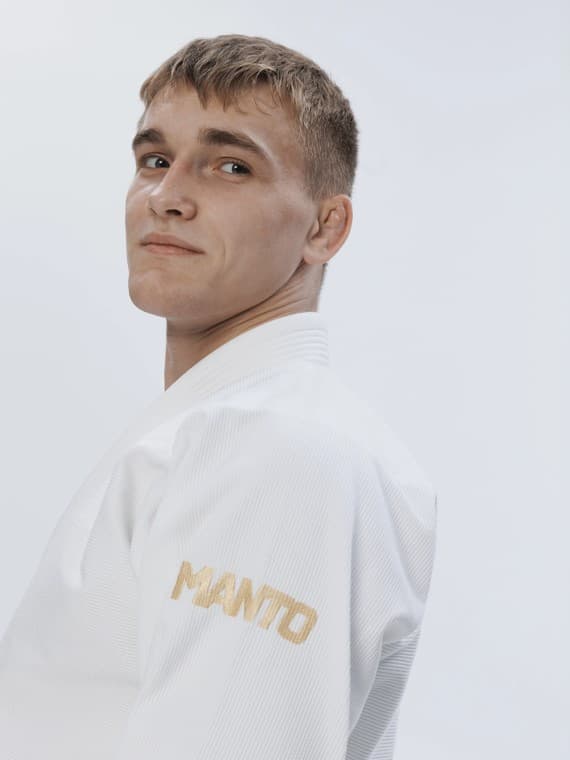 Manto Kimono/GI BJJ Herrestigning 2.0 Hvid A2