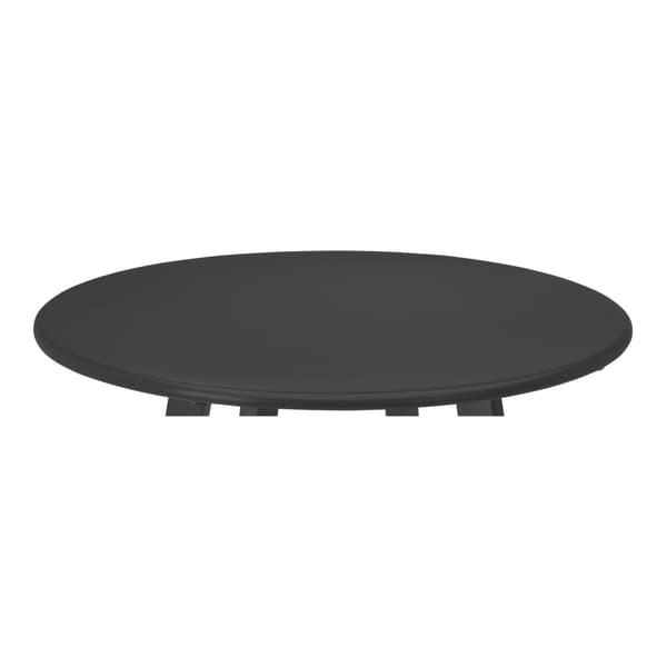 Rundt metalbord, matgrå, 40 cm