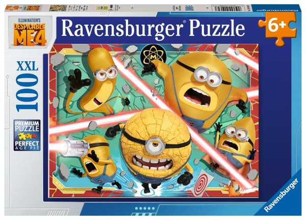 Puslespil 100 Minions 4