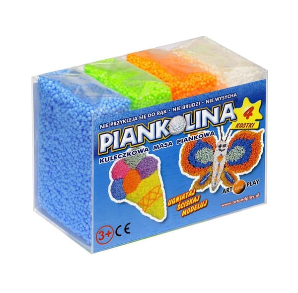 Skumterninger 4 blå