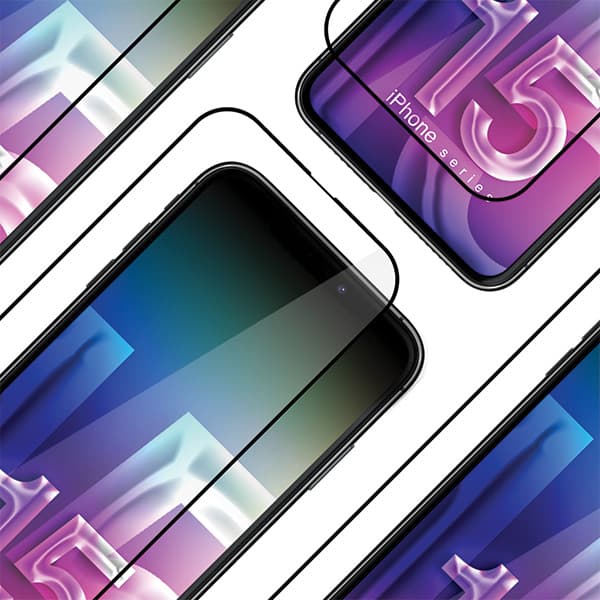 3MK Comfort Set 4in1 -suojatarvikkeet iPhone 15:lle