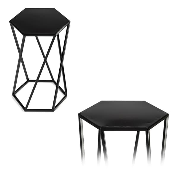 Kukkateline kasveille musta 40 cm