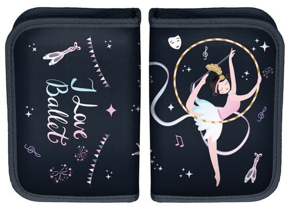 Skolepenal uden tilbehør Ballerina