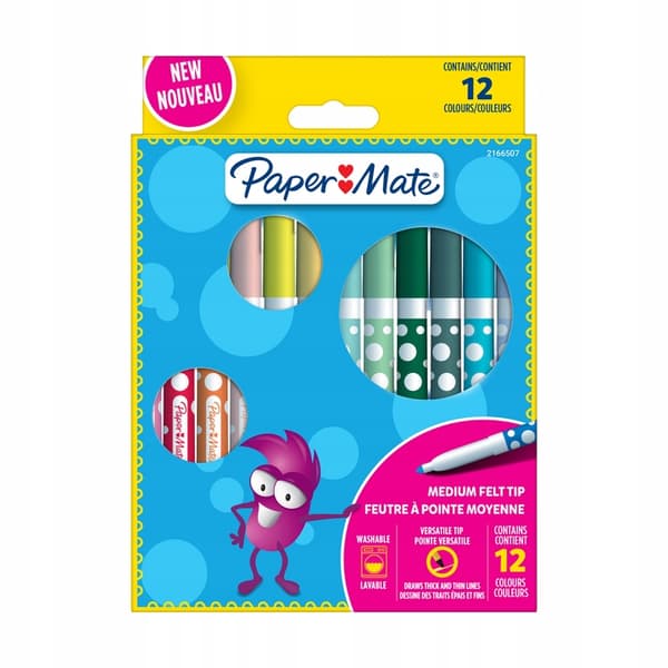 PAPER MATE 2166507 12-FARVER FLATBED-GUIDE