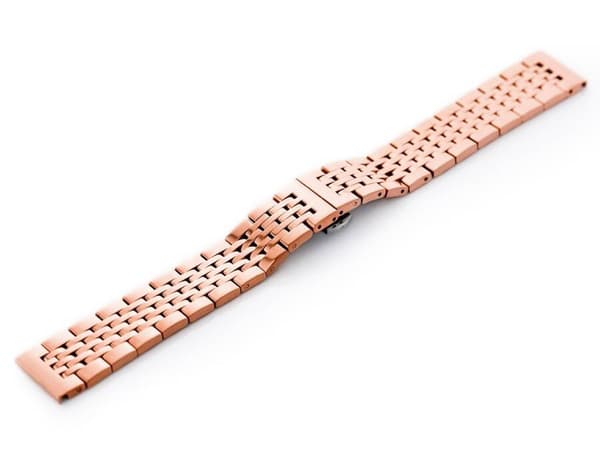 Armbånd Pacific Model 4 - rosaguld 18mm