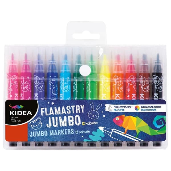 JUMBO 12-COL markører KIDEA 0143