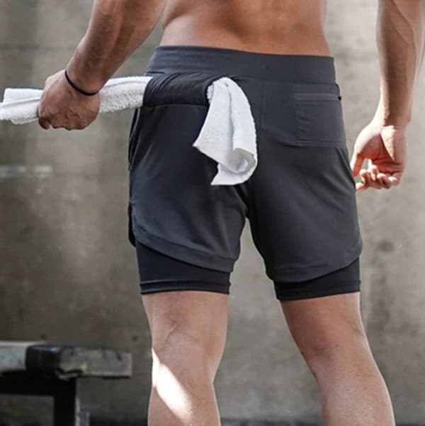 Svarta herrshorts storlek XL