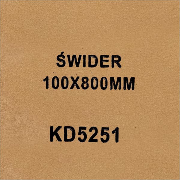 Bor til borerigg 100x800mm KD5251
