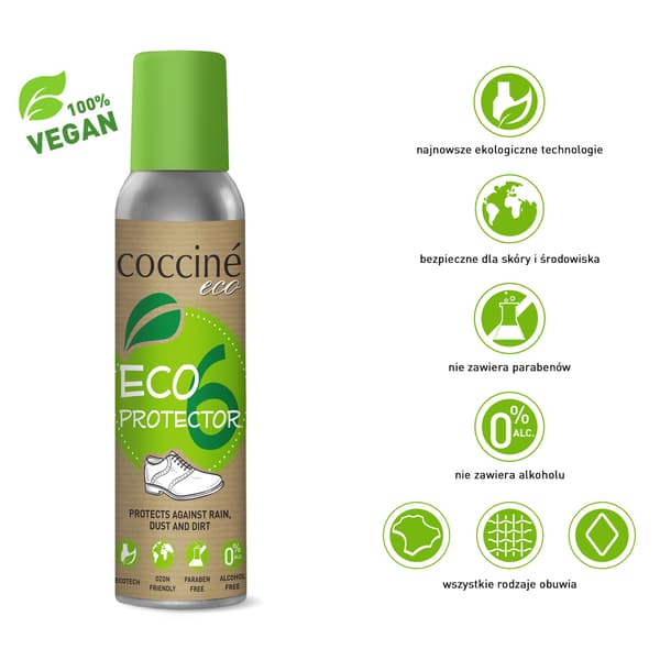 Økologisk skoimprægnering - COCCINE ECO PROTECTOR 200 ml farveløs
