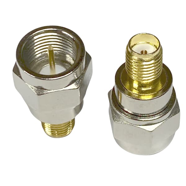 SMA-fatning/F-stikadapter