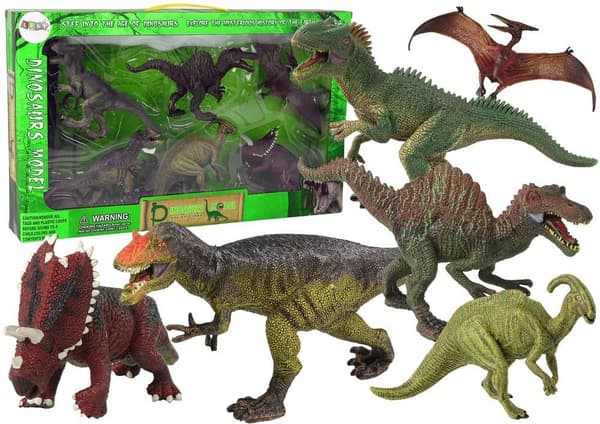 Dinosaursæt, forhistoriske eksemplarer