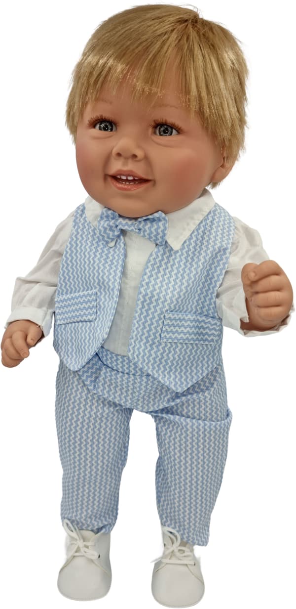 Manolo Boy docka, 47 cm, 5226, blond