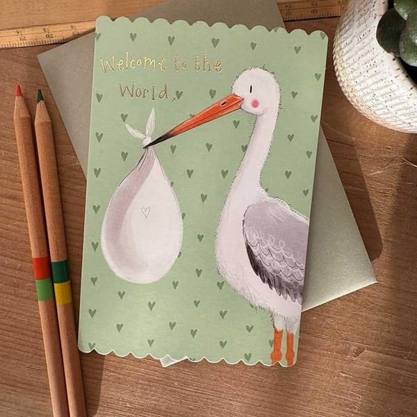 Stork fødselskort