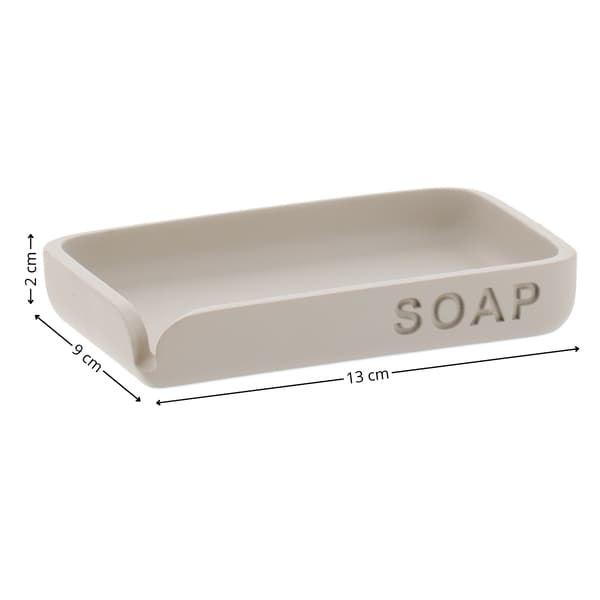 Salva tvålkopp beige