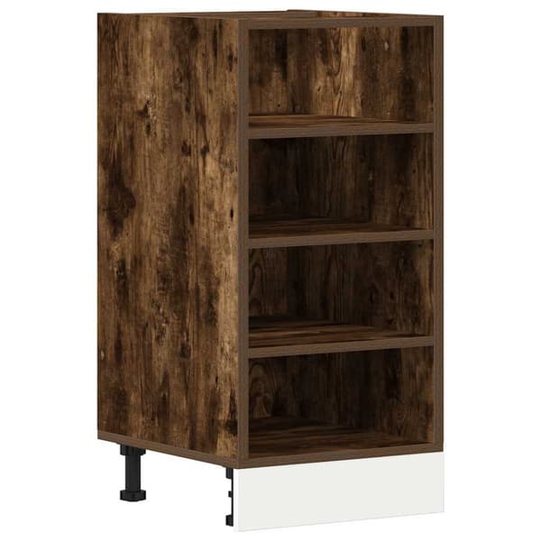 vidaXL underskab røget eg 40x44,5x81,5 cm