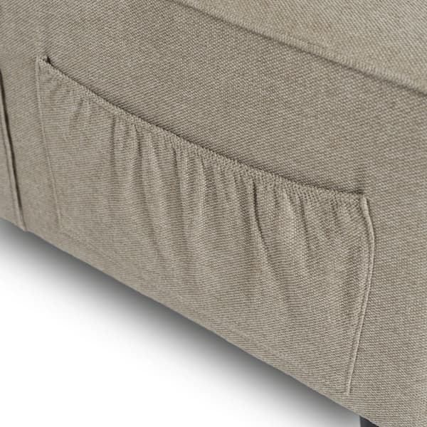 IBERIS Lænestol 67 cm Beige Polstret Moderne