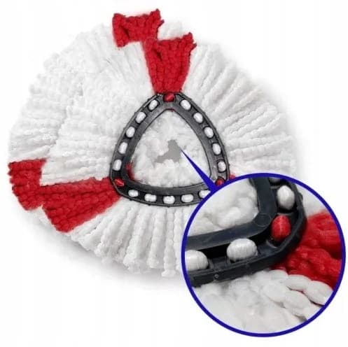 6 x VILEDA SPIN MOP-REFILLS, ERSÄTTNINGSREFILLS, SET