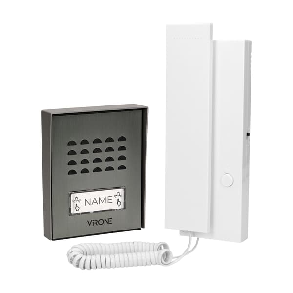 Enfamiliehus-intercom LUPI Wired Gate Uniphone Håndsæt Overflademonteret