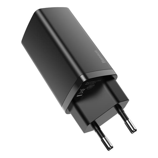 GaN2 Pro USB Hurtigoplader USB-C QC PD 65W Sort