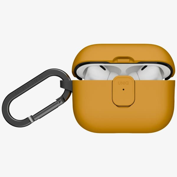 UNIQ Clyde-etui til AirPods Pro 3. generation Gulgrå