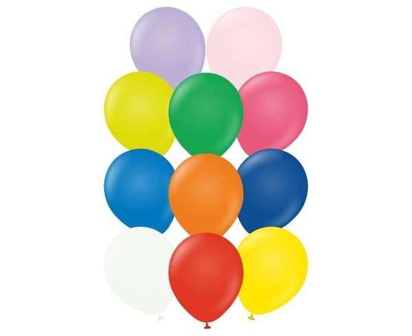 Standard assorterede balloner 25 stk.
