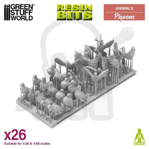 GSTU531427 3D-printede dyr duer
