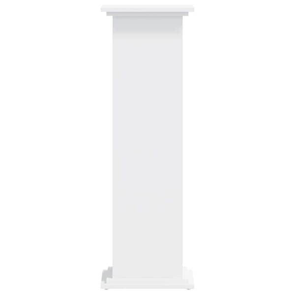 vidaXL Växtställ vit 33x33x100 cm