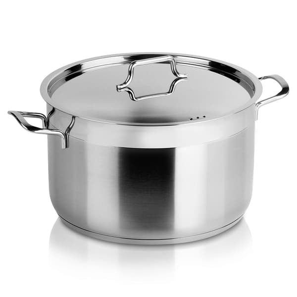 ROSTFRITT STÅLLOCK INDUKTIONSGASKOKNING 26 CM 8,2 L
