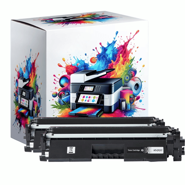 2x Toner til HP GP-HCF217A MED CHIP x2 GP