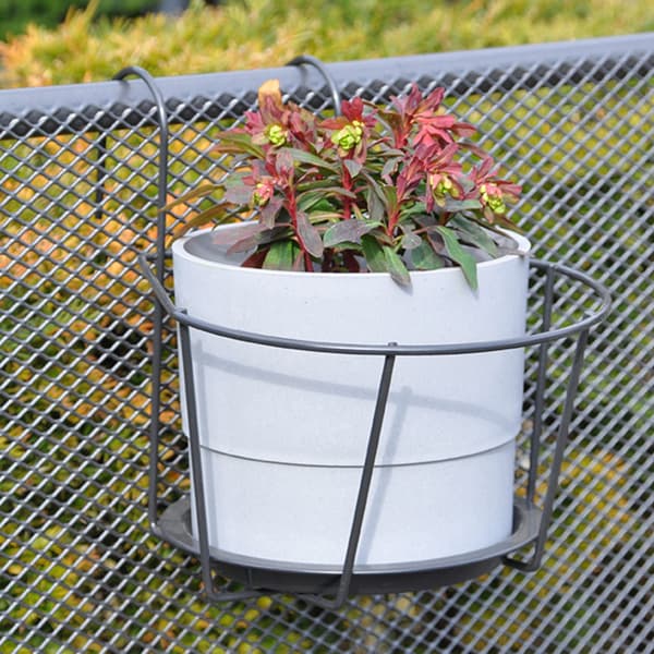 Geometrisk balkonblomsterstativ 18xh17cm