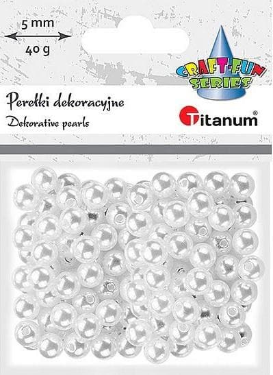Plastikperleperler 40g