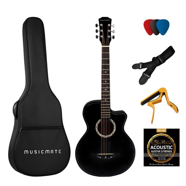 MusicMate MM-G20 MoonMelody akustisk gitarr
