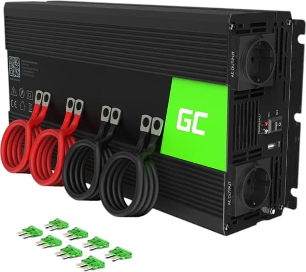 Greencell INV12 inverterkonverter 3000/6000 W