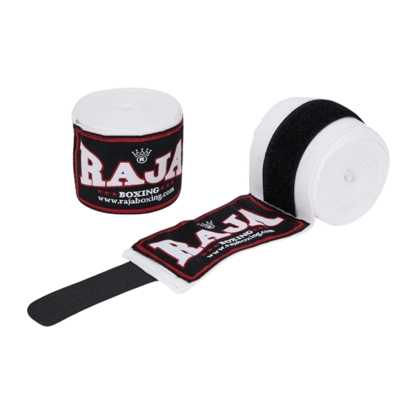Raja Boksebandager hvide 4,5M