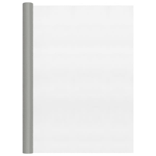 vidaXL rustfrit stålnet 100 x 2000 cm sølv