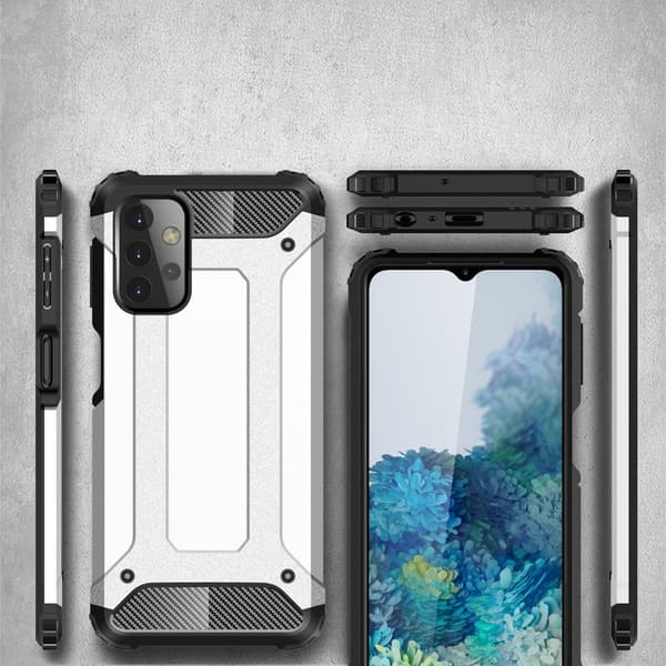 TECH ARMOR cover til Samsung Galaxy A32 5G, sølv