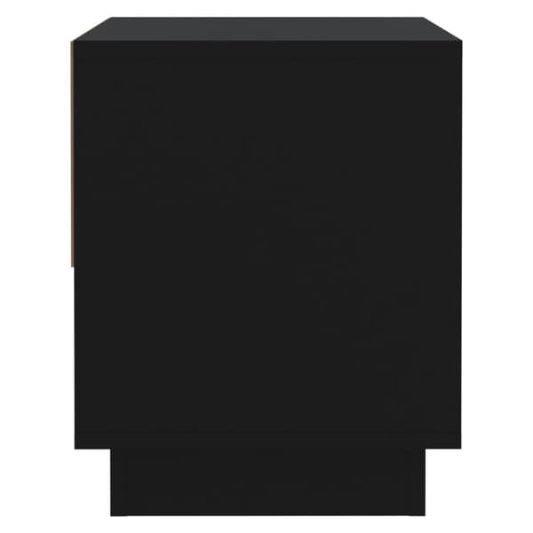 vidaXL sengebord, sort, 45x34x44 cm
