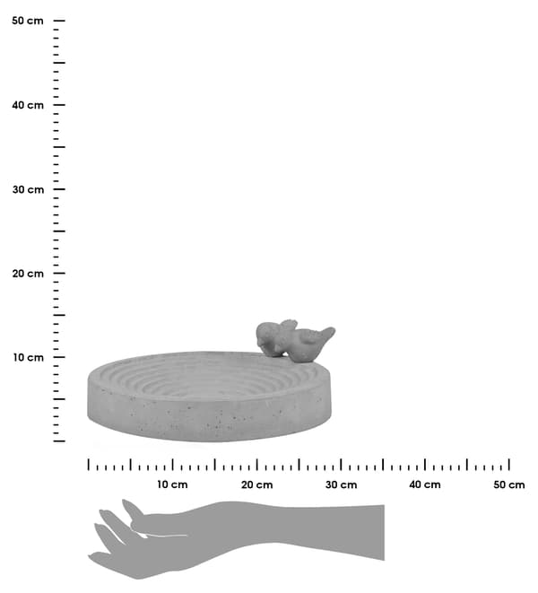 Beton fuglebad