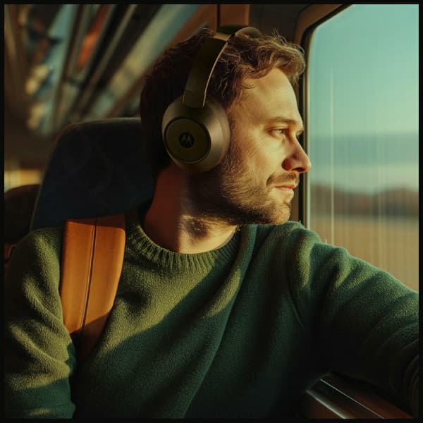 Motorola XT800 ANC Bluetooth Over-Ear Hörlurar Svarta