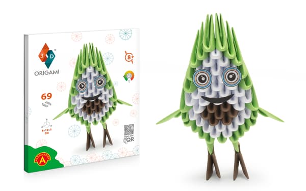 3D-origami. Avokado.