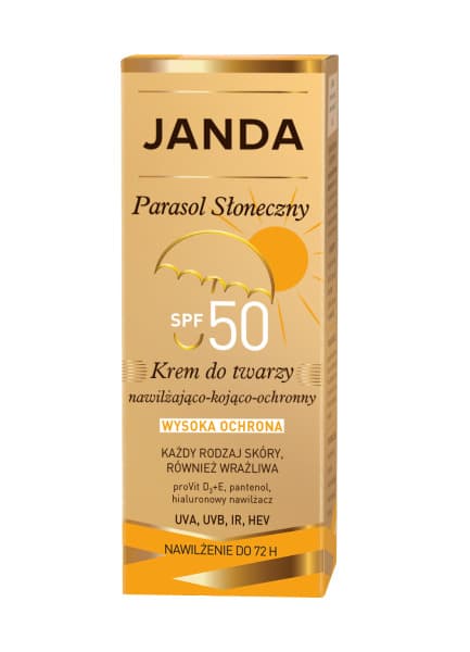 JANDA PASL Ansigtscreme SPF50 50ml