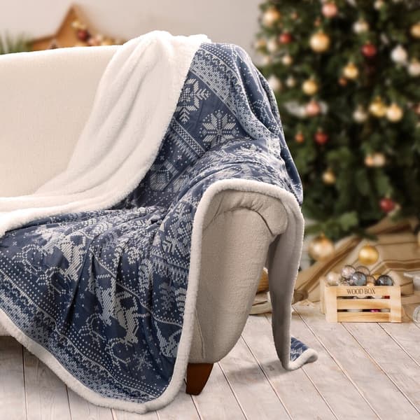 Joulupeitto KOC22 150x200 cm lammas