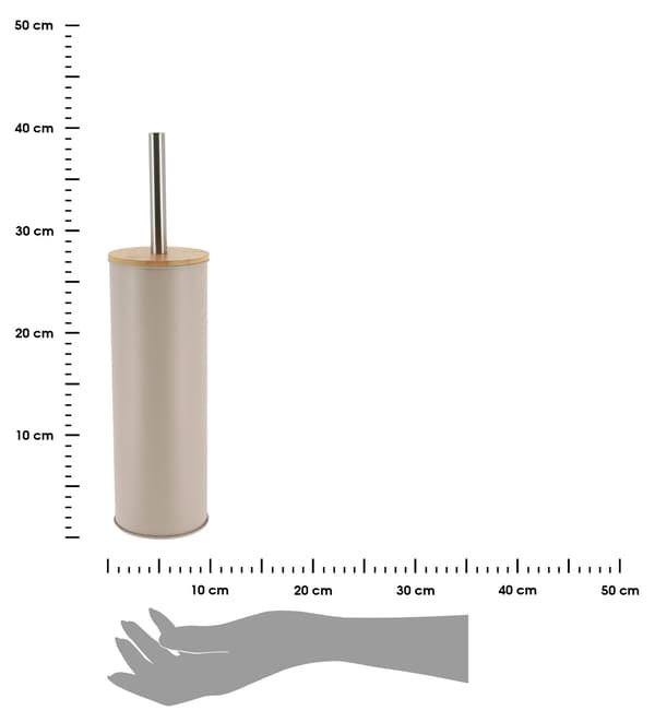 Ajaton taupe wc-harja