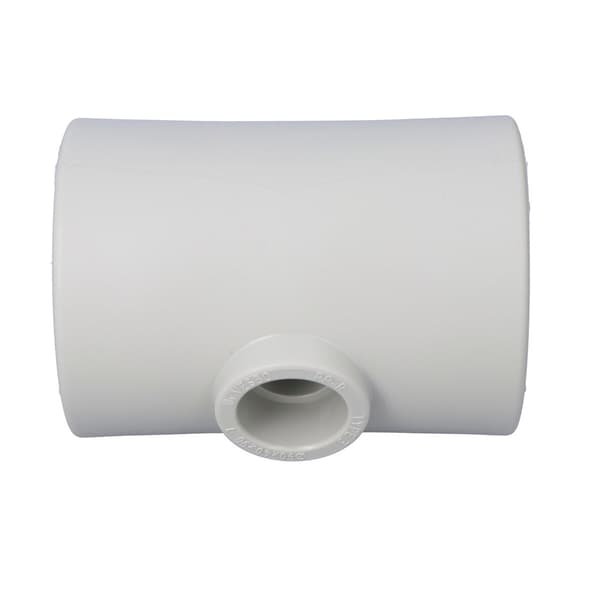 Reduktions-T-stykke PP 90/40/90