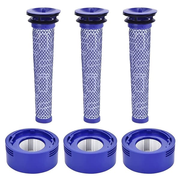 Dyson 3x filterkit til V7 V8 V8+ Absolute Animal Motorhead Allergy