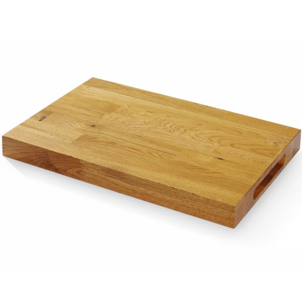 Serveringsbräda i ek 42x28 cm, 4 cm tjock