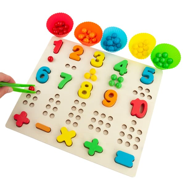 TG67012 Montessori träpussel matteinlärning