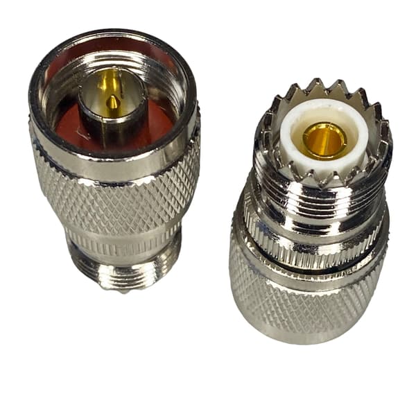 Adapter N-stik / UHF-bøsning