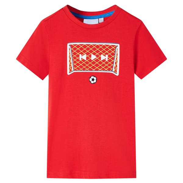 Børne-T-shirt, rød, 116